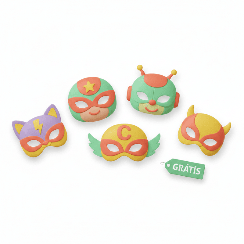 Máscaras dos Heróis